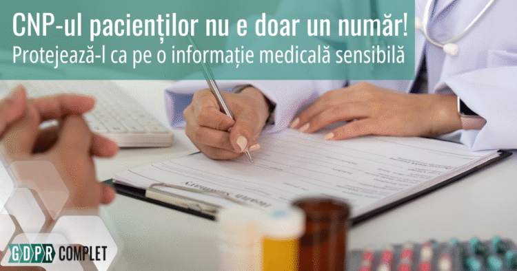 informatii sensibile din punct de vedere GDPR - de exemplu CNP-ul
